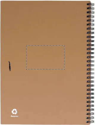 Arrière du carnet