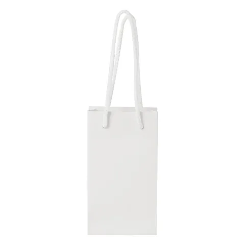 Sac en papier Integra fait main à cordelettes 9,5 × 4 × 17 cm