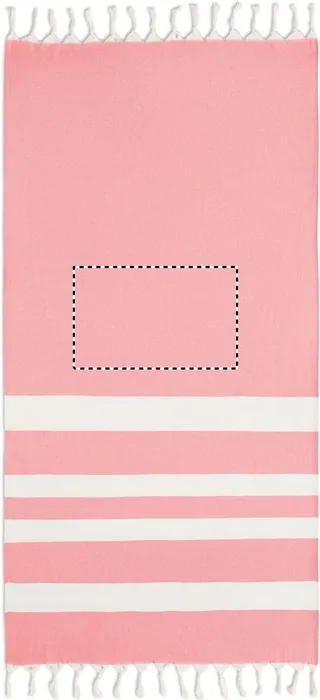Serviette, centre arrière
