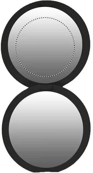 Miroir dessus