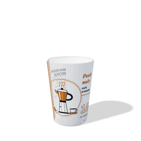Gobelet à café réutilisable 18cl