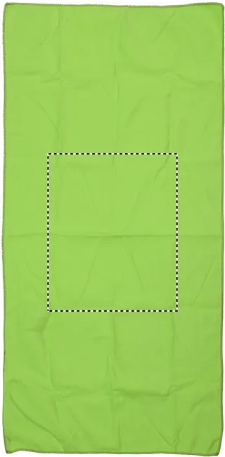 Serviette, centre arrière