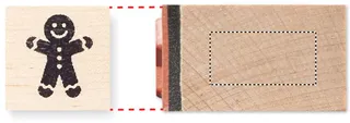 Stamp cookie