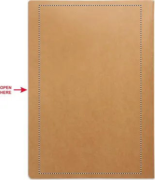 Carnet, arrière