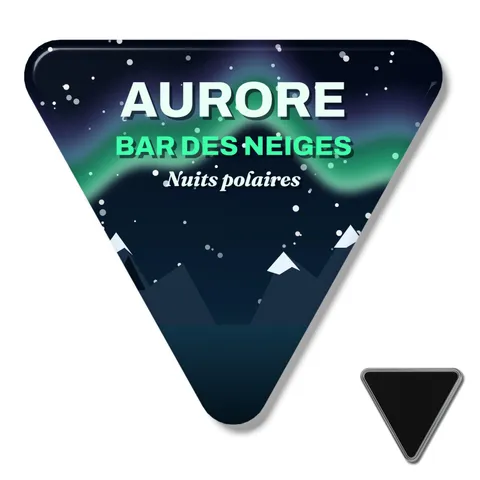 Magnet triangulaire